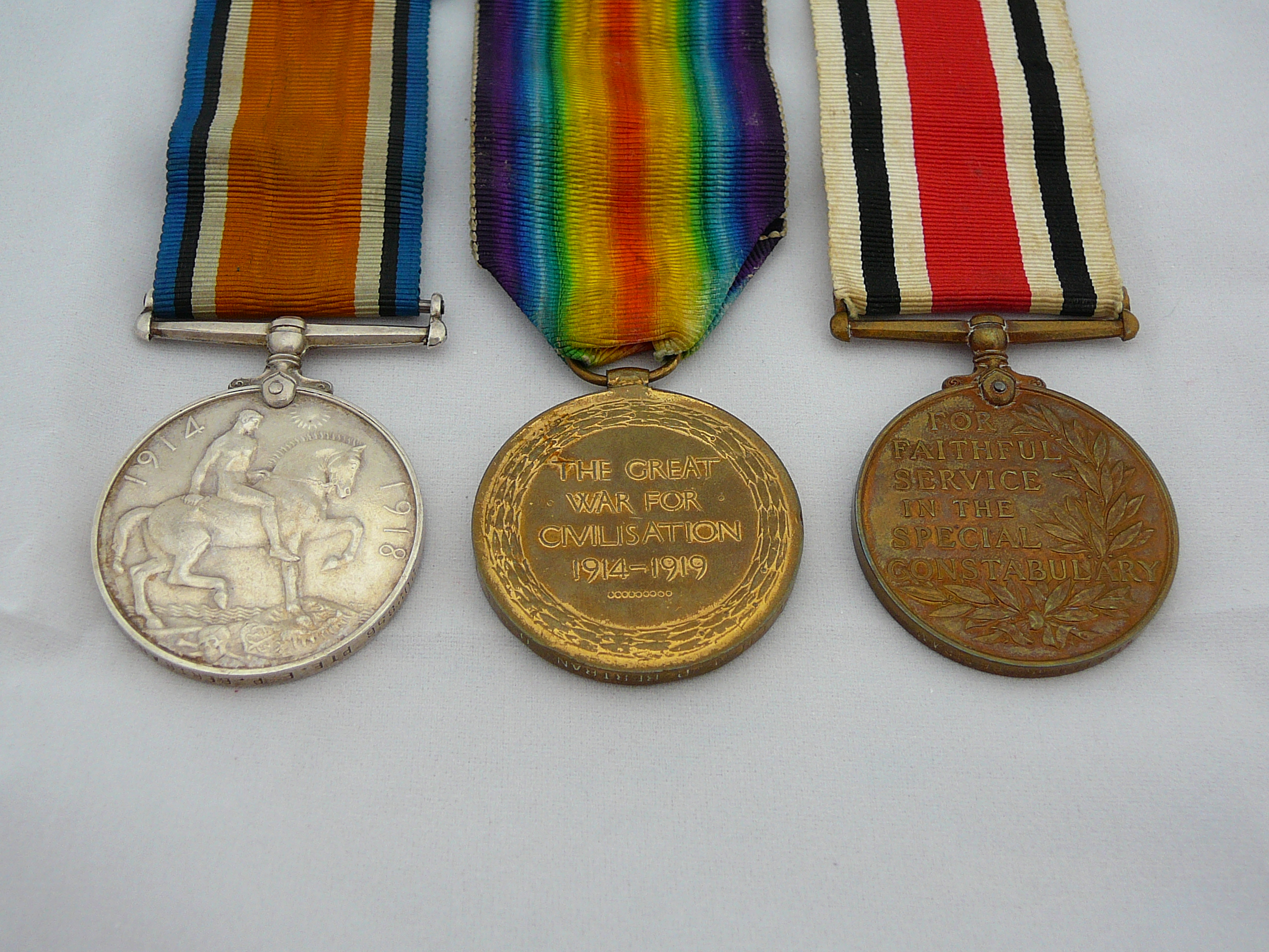 WW1 medal group and Christmas ration tin - Image 21 of 27