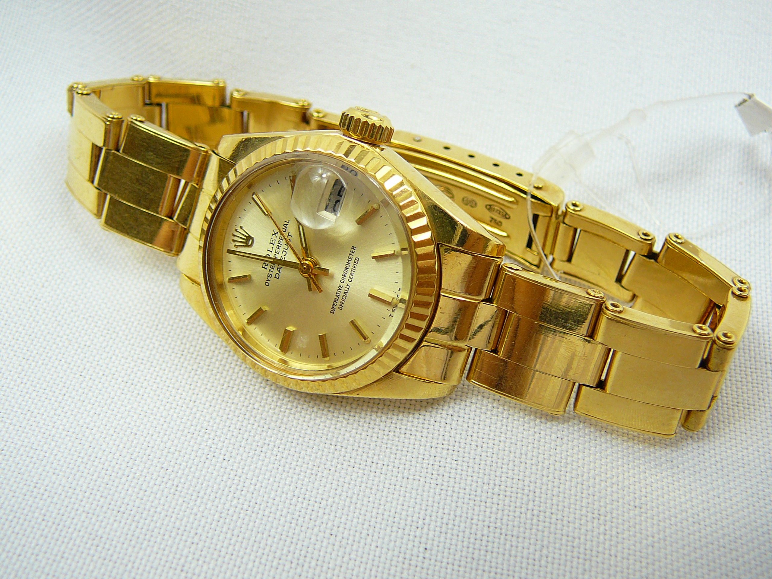 Ladies 18ct Rolex wrist watch - Image 4 of 6