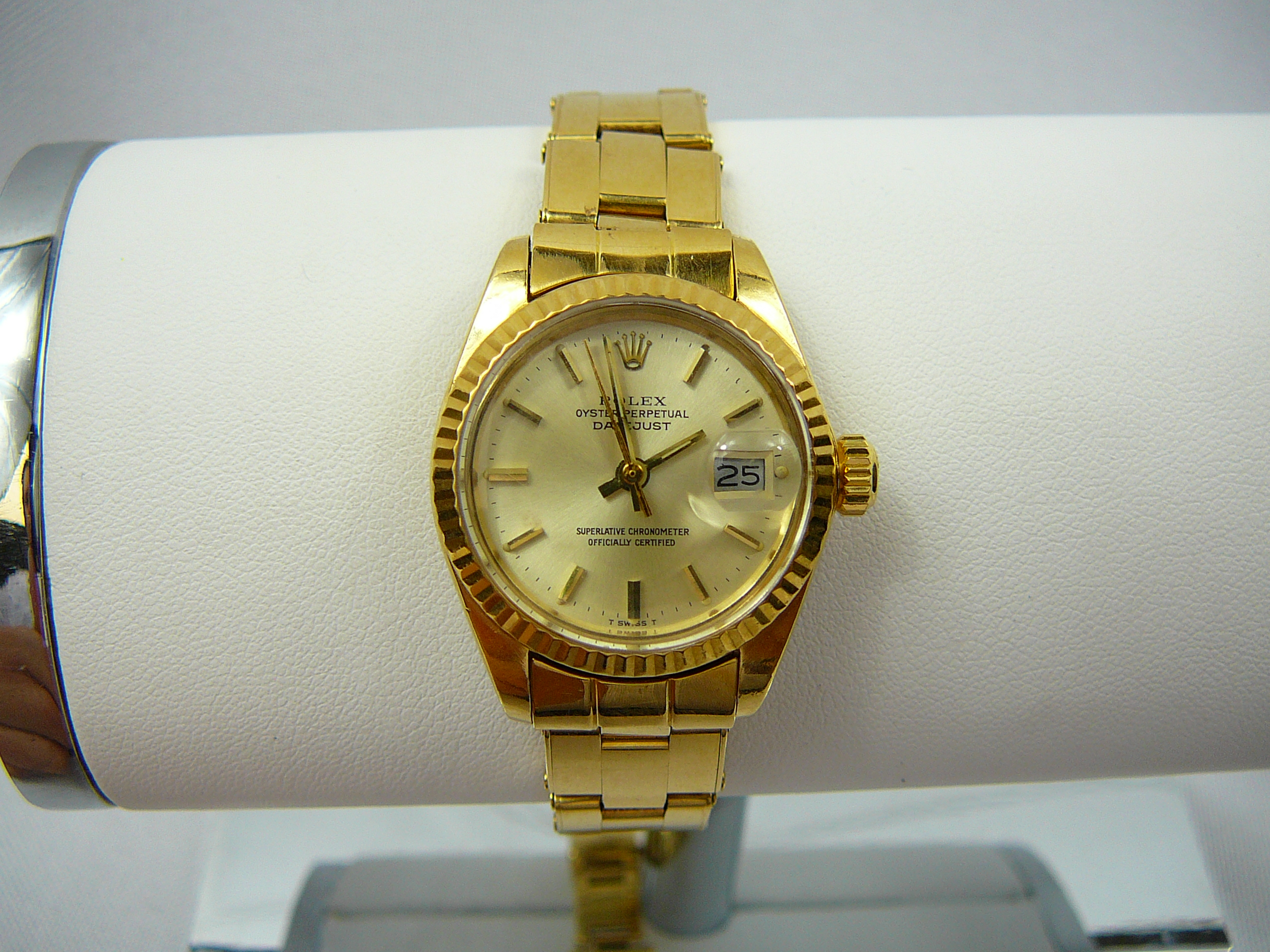 Ladies 18ct Rolex wrist watch - Image 2 of 6