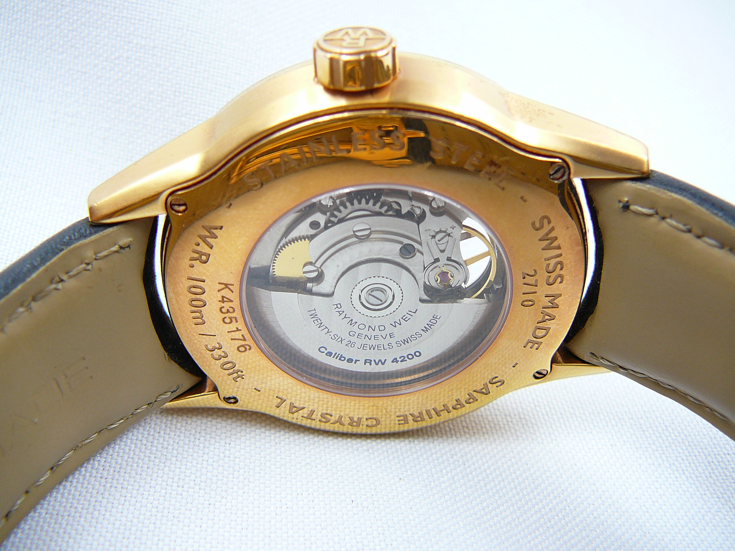 Gents Raymond Weil wrist watch - Image 3 of 3