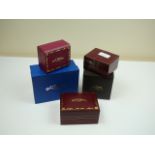 5 x Rotary watch boxes