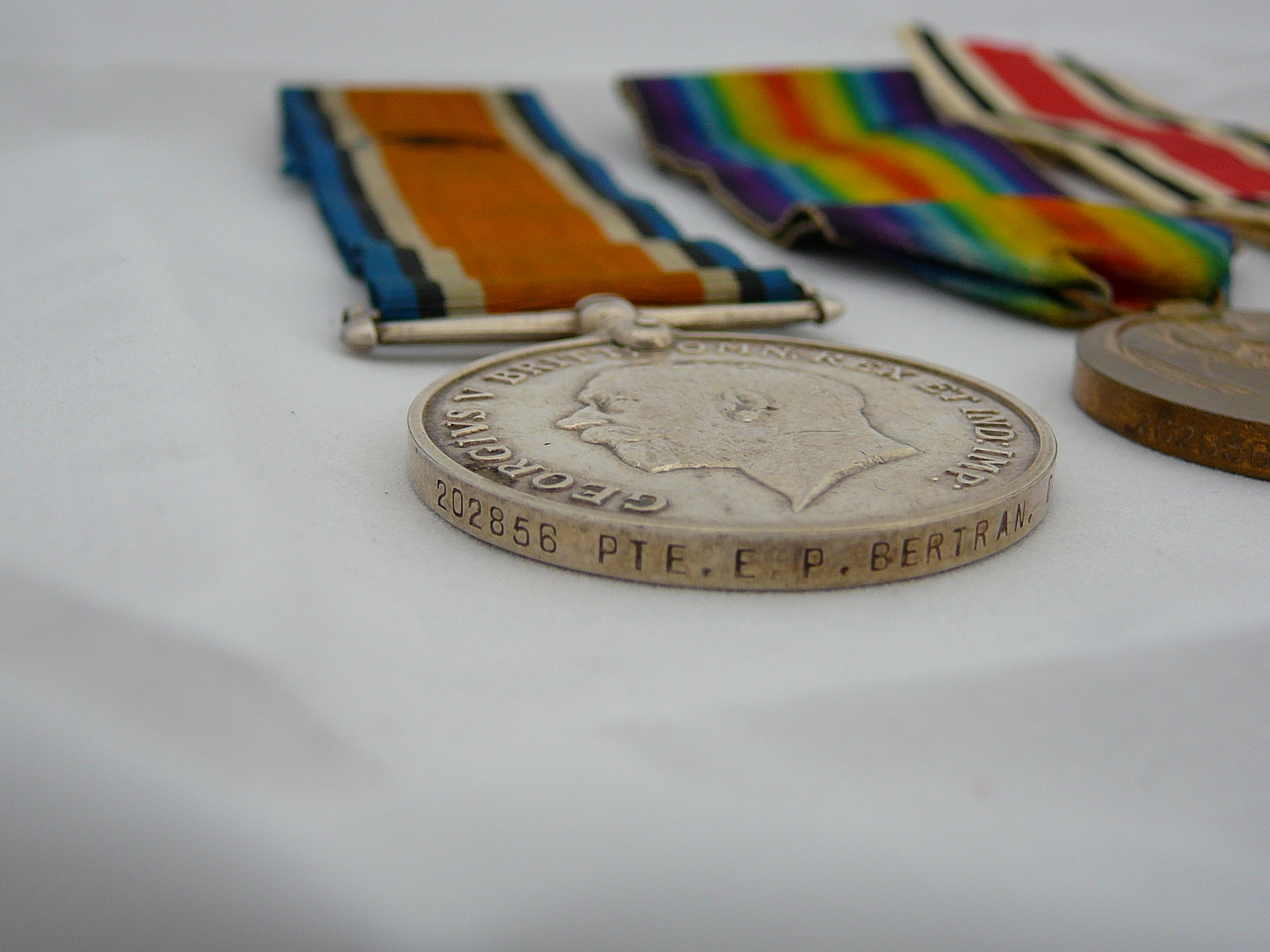 WW1 medal group and Christmas ration tin - Image 17 of 27