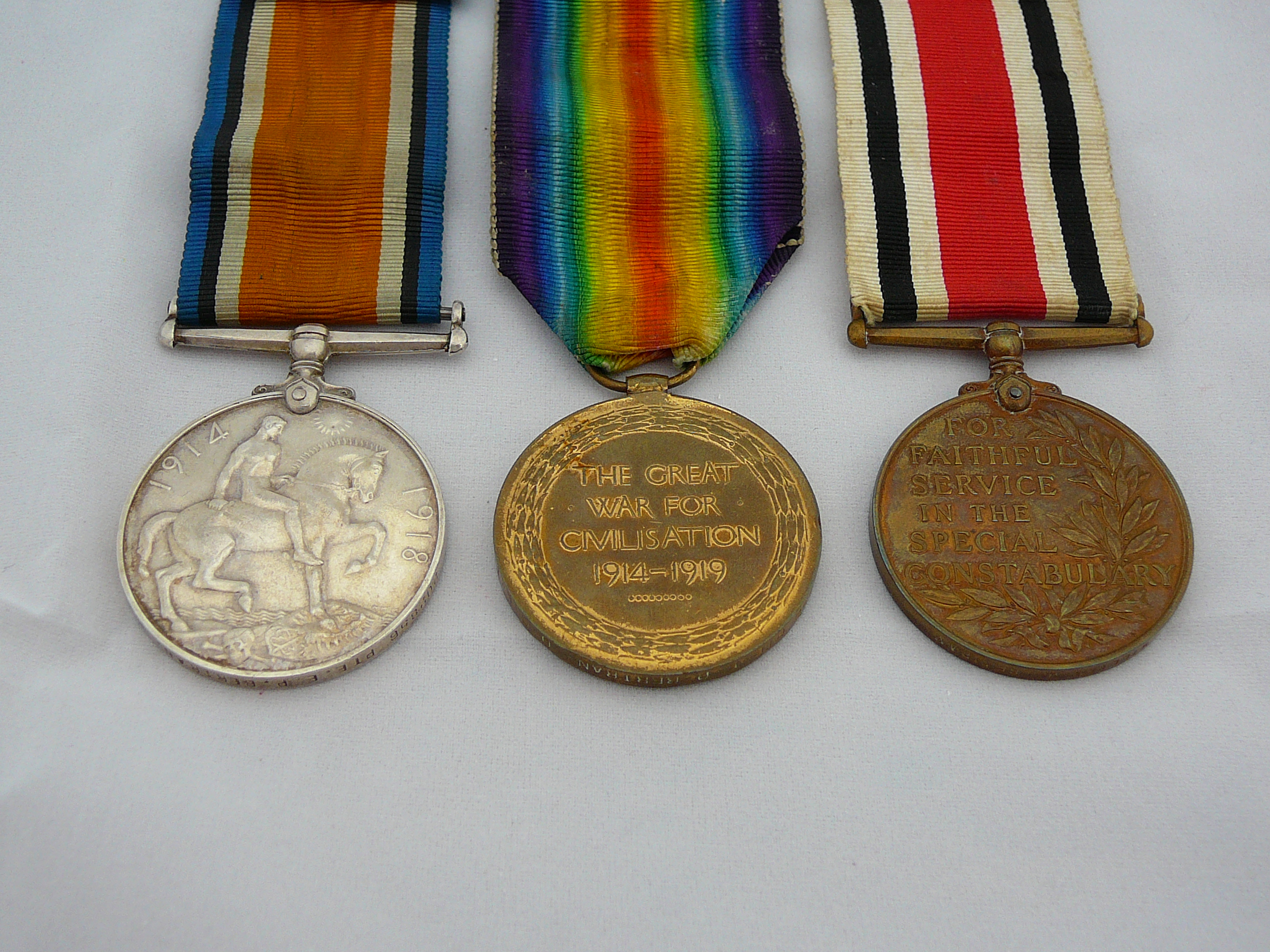 WW1 medal group and Christmas ration tin - Image 22 of 27