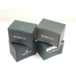 4 x Tag Heuer watch boxes