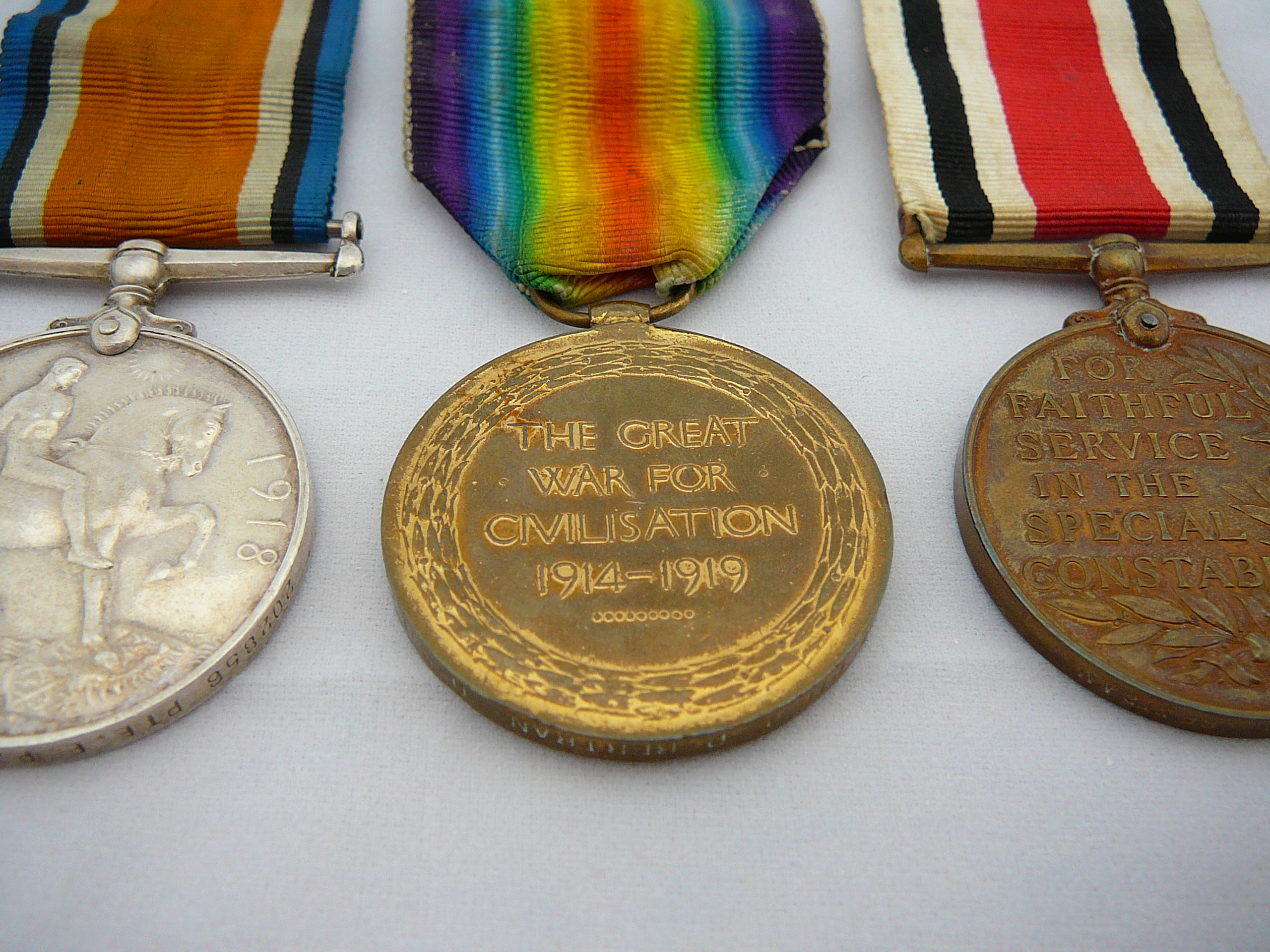 WW1 medal group and Christmas ration tin - Image 24 of 27