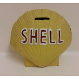 Cast Iron Shell Petroleum money box