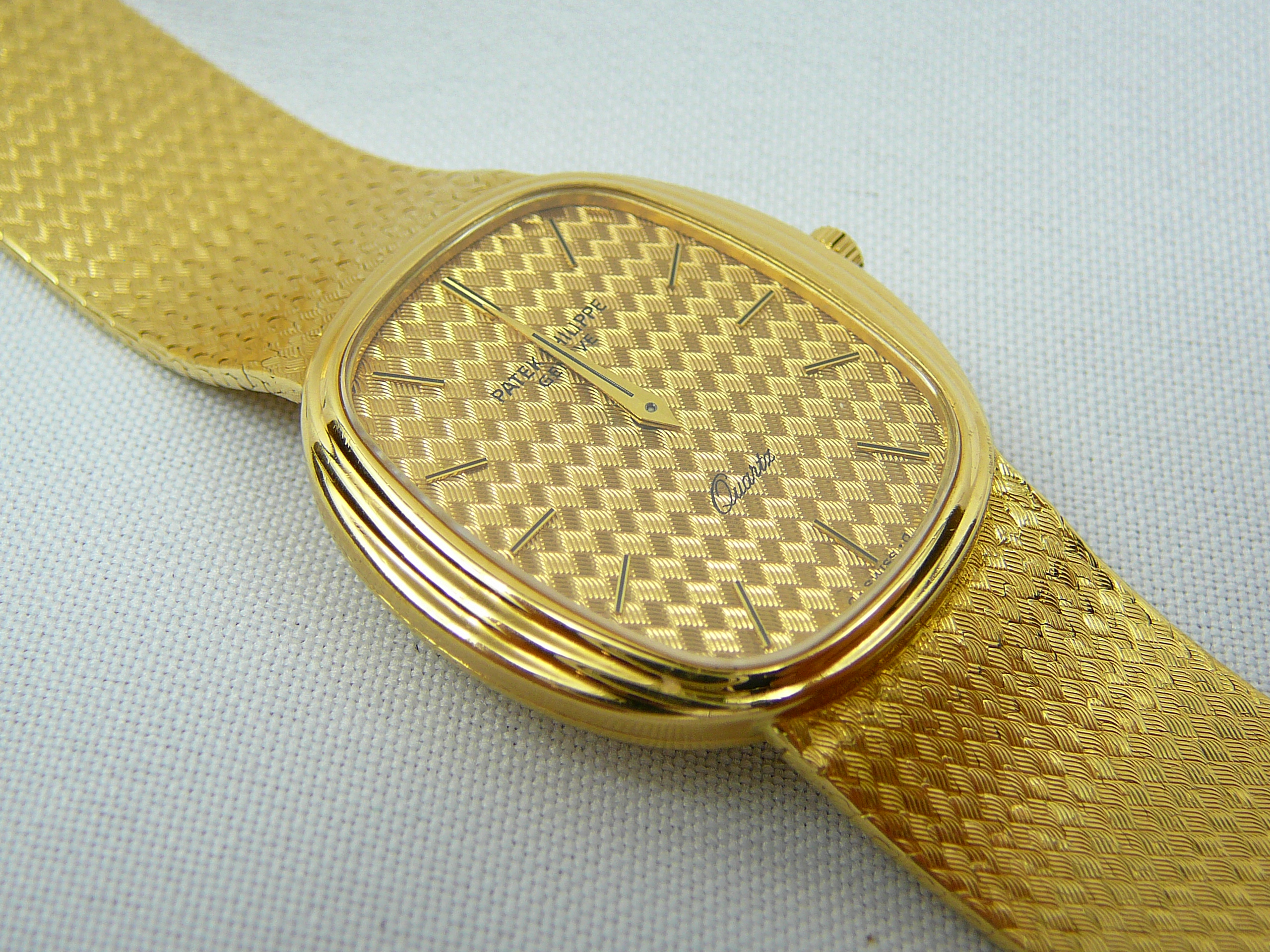 Gents Patek Philippe 18ct gold wrist watch