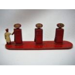 Lesney model petrol pump stand