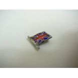 Small enamelled union flag pin