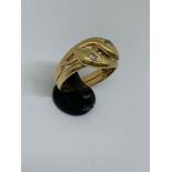 18ct gold diamond ring