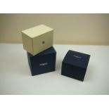 3 x Raymond Weil watch boxes