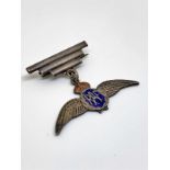 Silver RAF sweetheart brooch