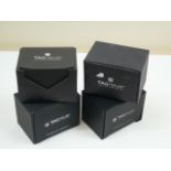 4 x Tag Heuer watch boxes