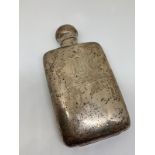 Silver hip flask