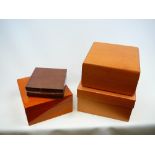 3 x wooden watch boxes