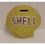 Cast iron Shell money box