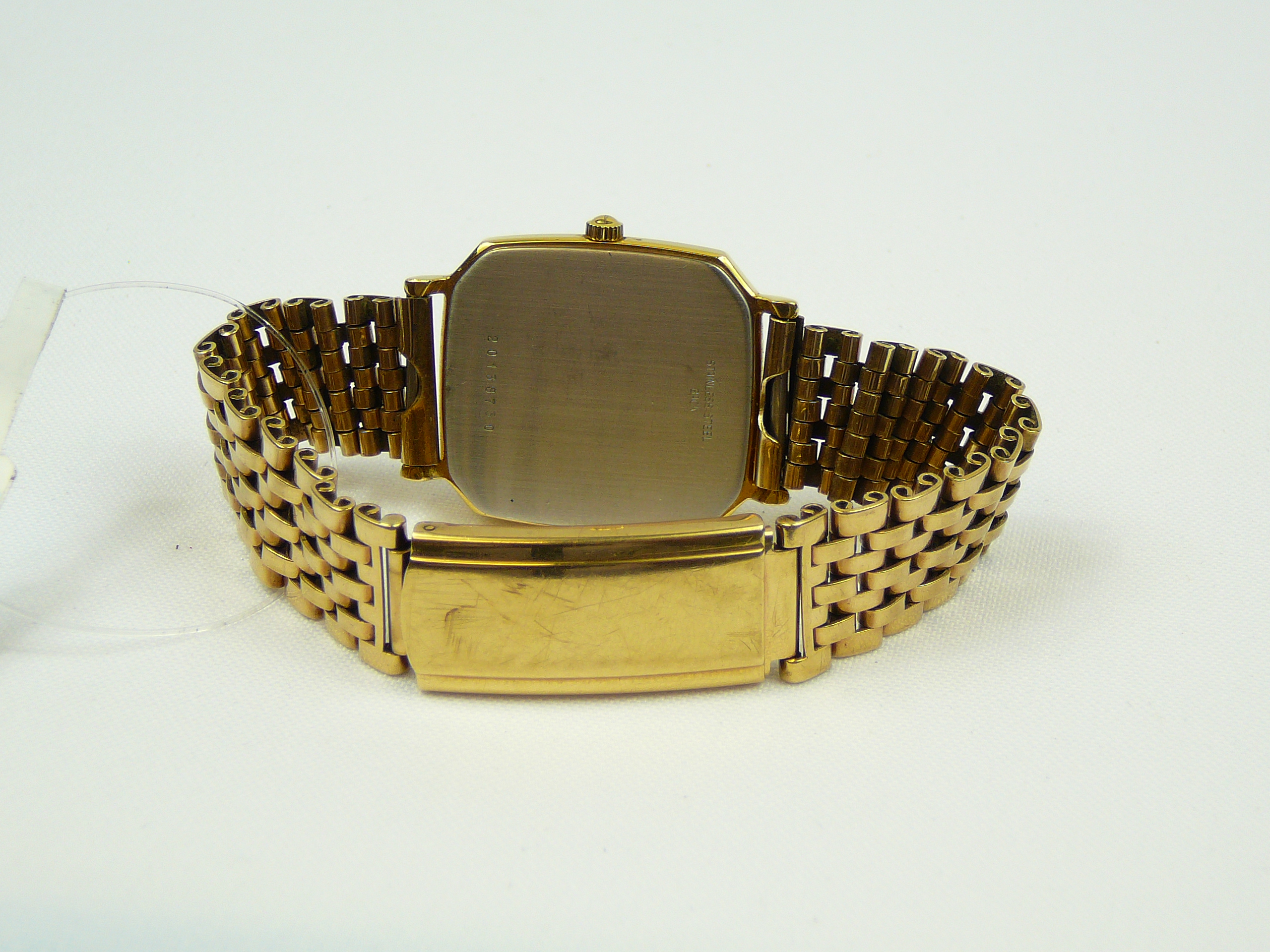 Gents Longines wrist watch on gold bracelet - Image 3 of 3