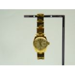 Ladies Rolex gold wrist watch