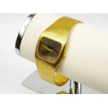 Gents vintage Piaget gold wrist watch