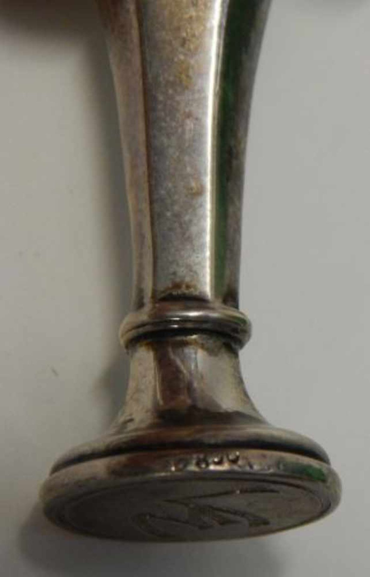 Petschaft, 800er Silber, Höhe ca.6, 0cm - Bild 3 aus 3