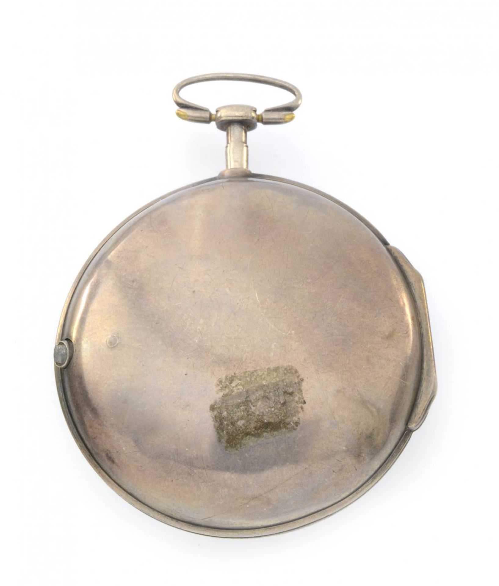 TASCHENUHREngland, London, Mastermanca. 1. Viertel 19. Jh.Silberne Taschenuhr mit Übergehäuse, - Bild 6 aus 6