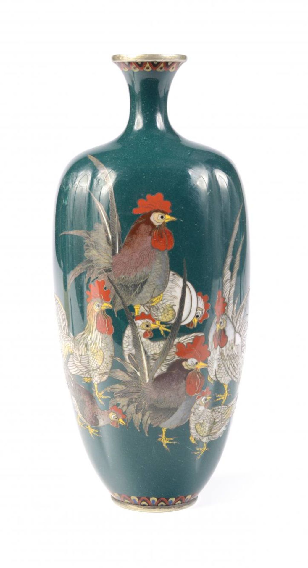 Vase Cloisonné Yukio Tamura<