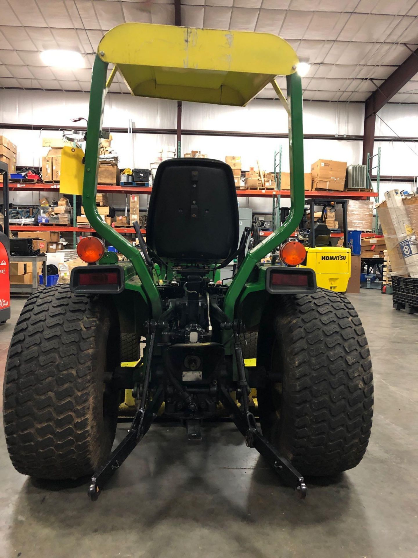 JOHN DEERE 955 TRACTOR WITH MOWER ATTACHMENT, 4x4 - Image 6 of 8