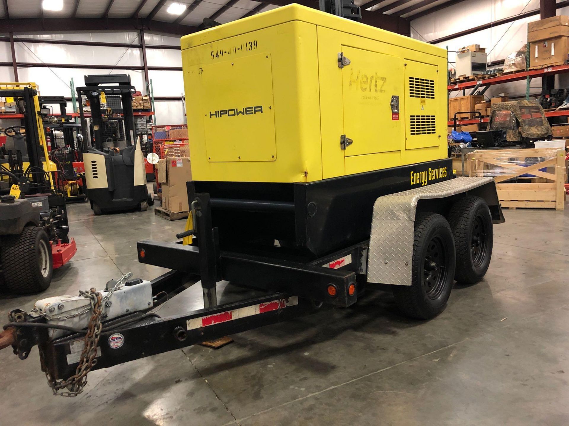 HI POWER TRAILER MOUNTED GENERATOR - Image 2 of 9