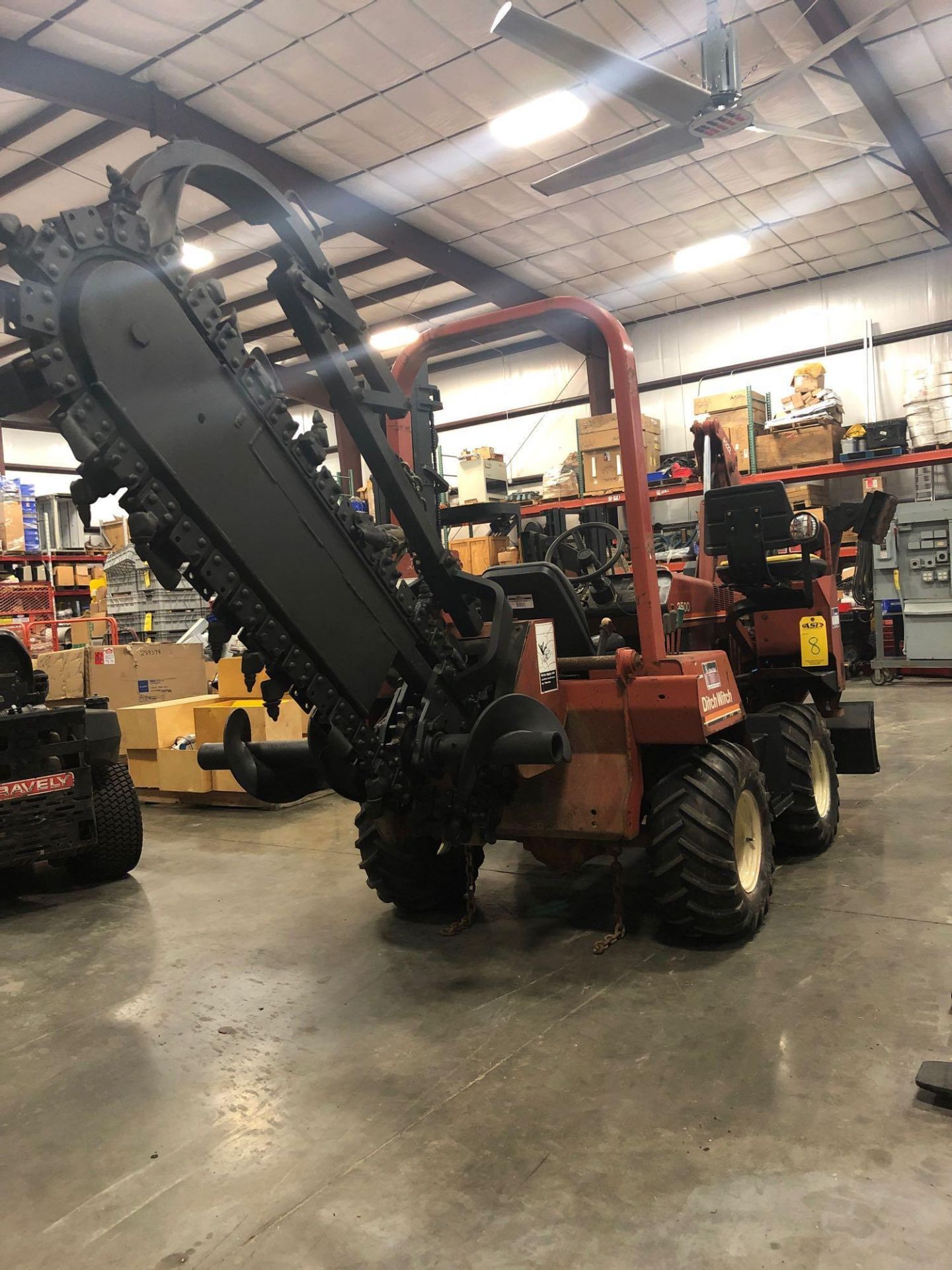 DITCH WITCH 3500 TRENCHER W/ BACKHOE - Image 5 of 8