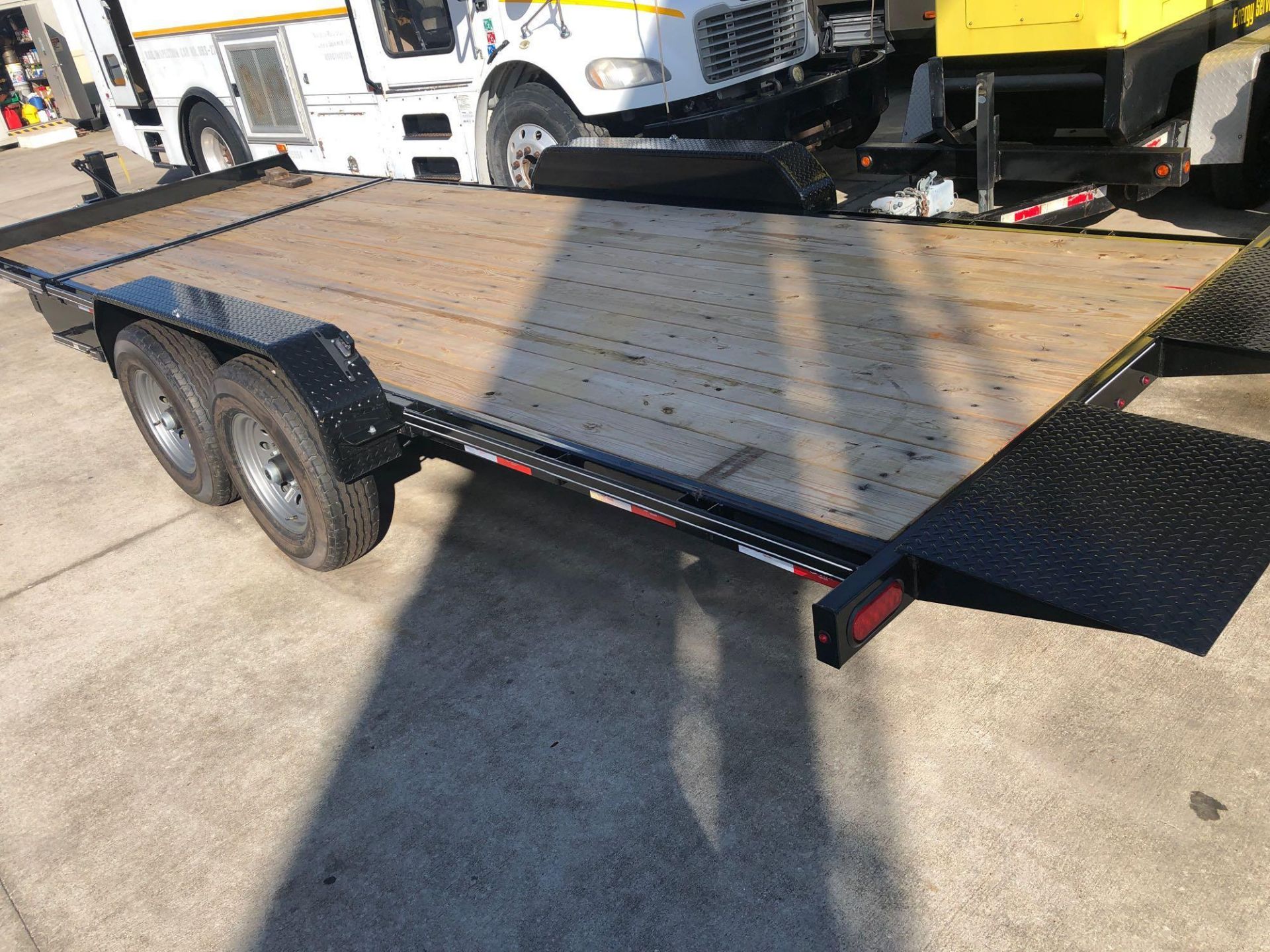 2019 UNUSED DELTA 27TB TAGALONG 20' TRAILER W/ TILT DECK - Image 4 of 8