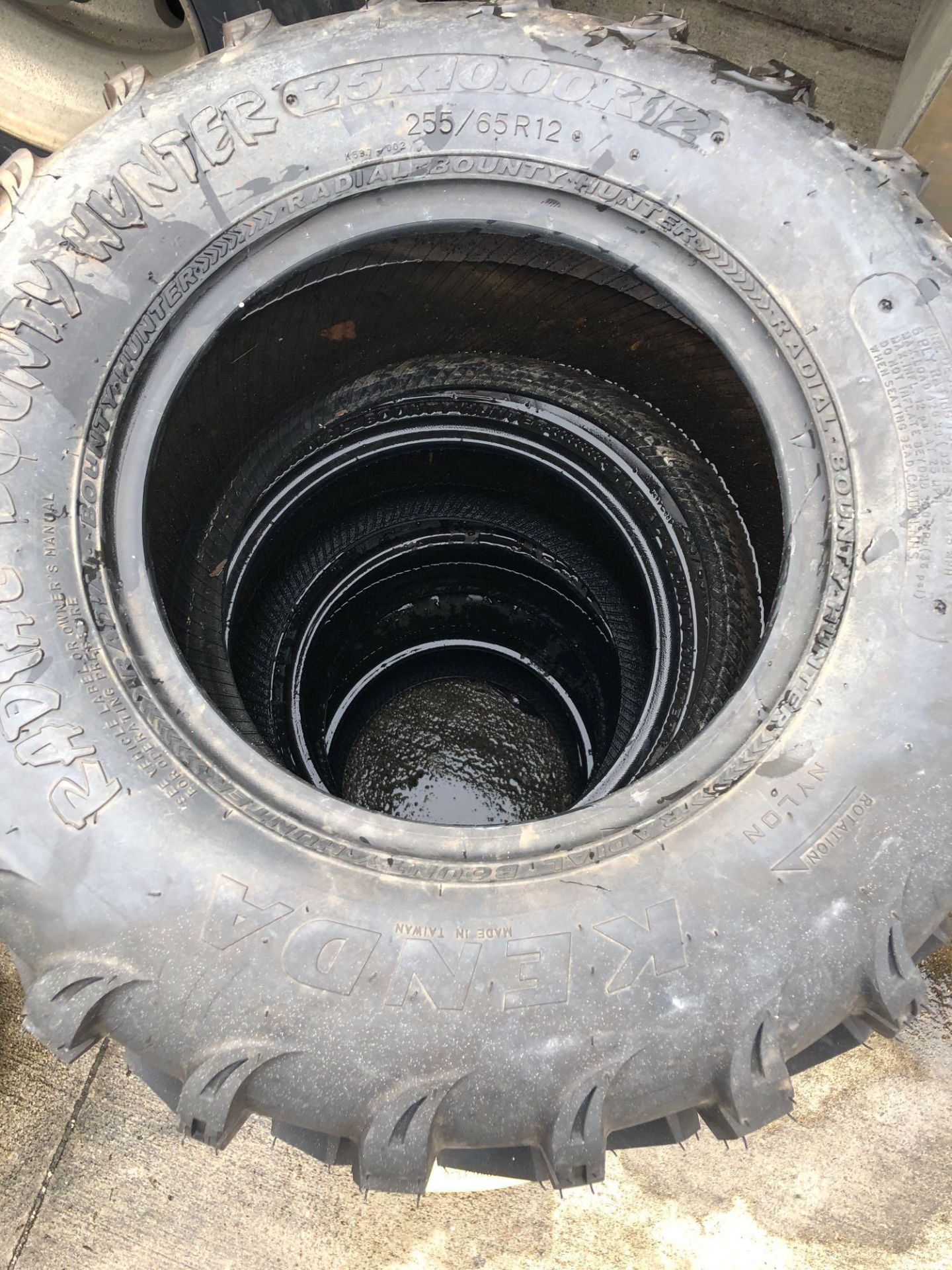 SET OF NEW TIRES 25 x 10R12 - Image 2 of 2