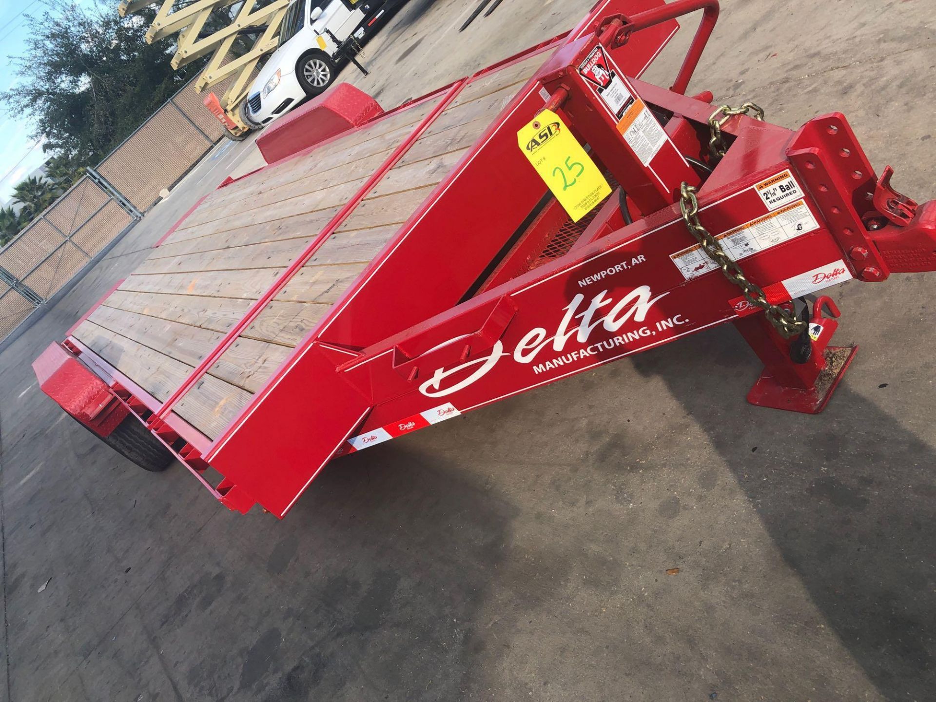 2019 DELTA 20' BUMPER TILT TRAILER, 16' TILT DECK, 14,000 LB GVWR - Image 2 of 6