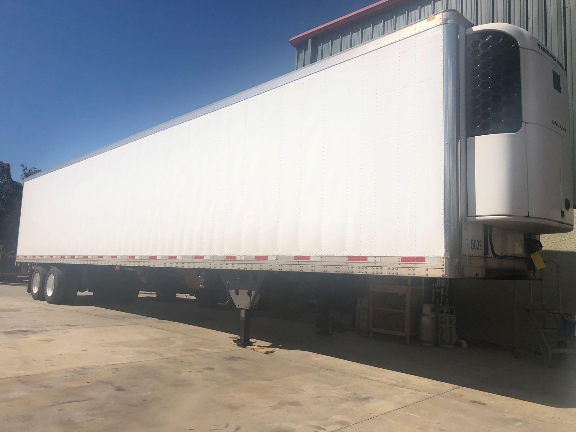 2005 THERMO KING UTILITY REEFER TRAILER, 65,000 LB GVWR, REEFER RUNS