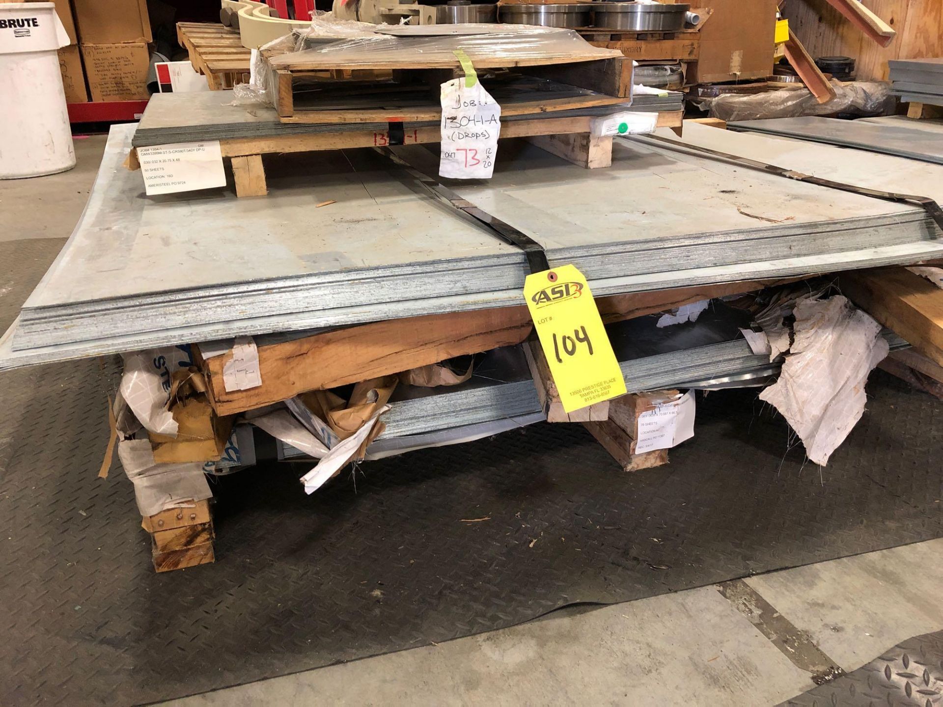 NEW ASSORTED INDUSTRIAL SHEET METAL