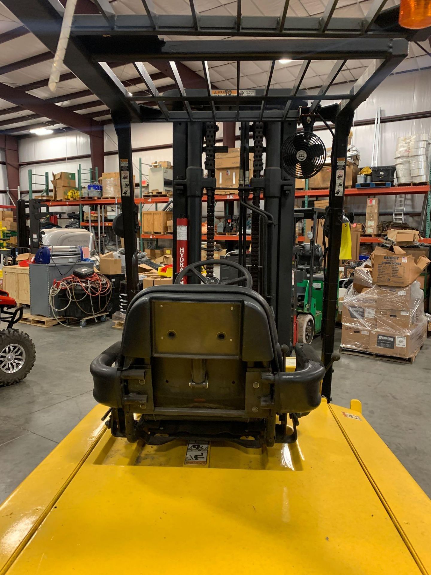 HYSTER E120XL FORKLIFT, 12,000 LB LIFT CAPACITY, ELECTRIC POWERED, - Image 8 of 8