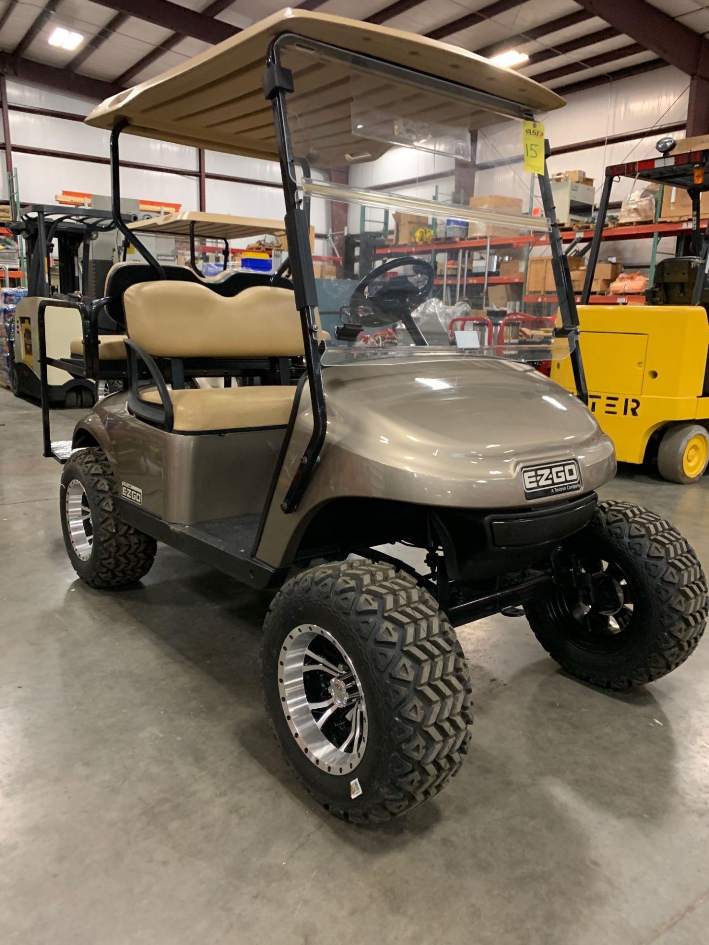 2015 EZ-GO TXT 48V HIGH SPEED LIFTED 4 SEAT GOLF CART - Image 2 of 5