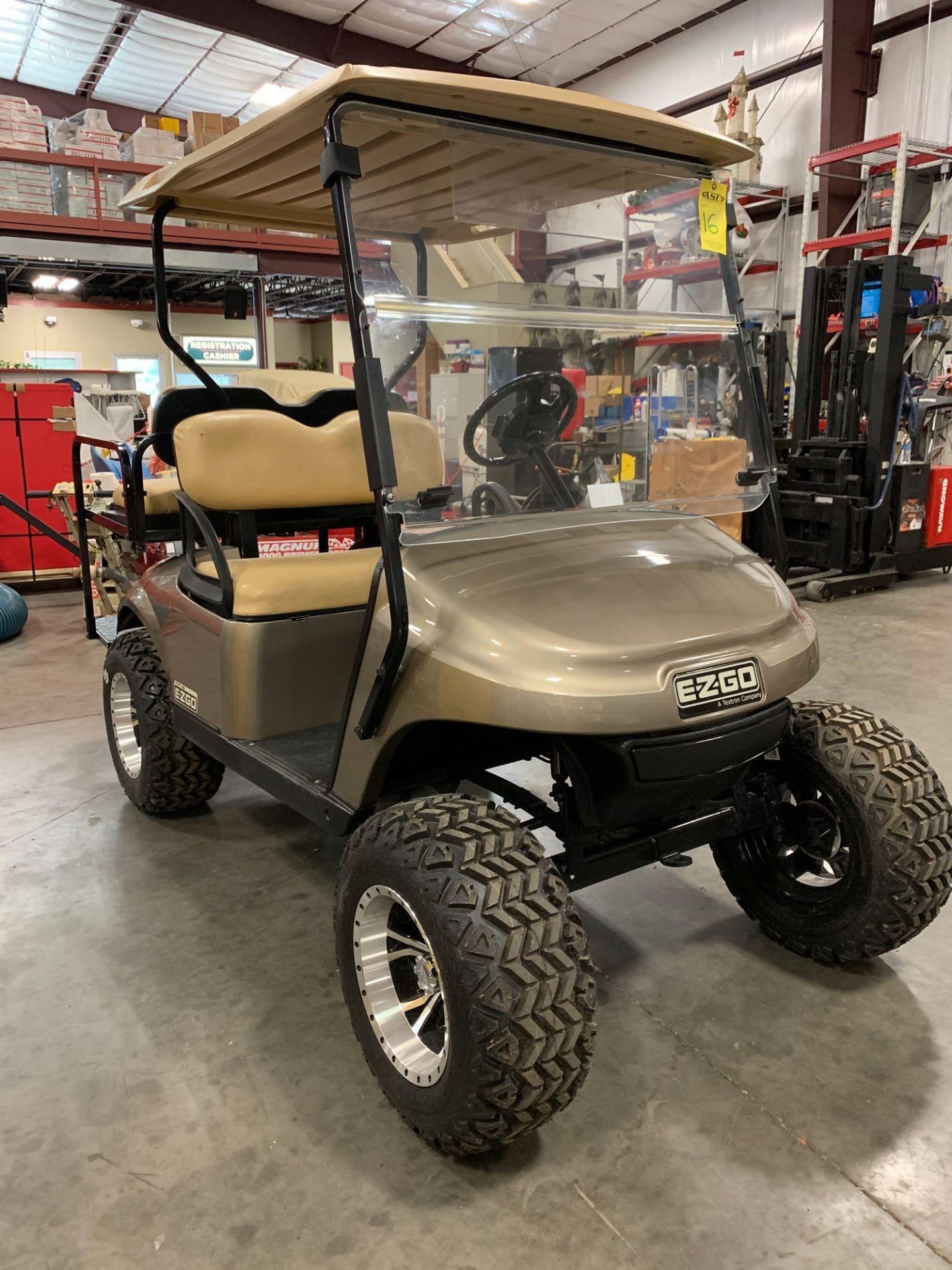 2015 EZ-GO TXT 48V HIGH SPEED LIFTED 4 SEAT GOLF CART - Image 2 of 6