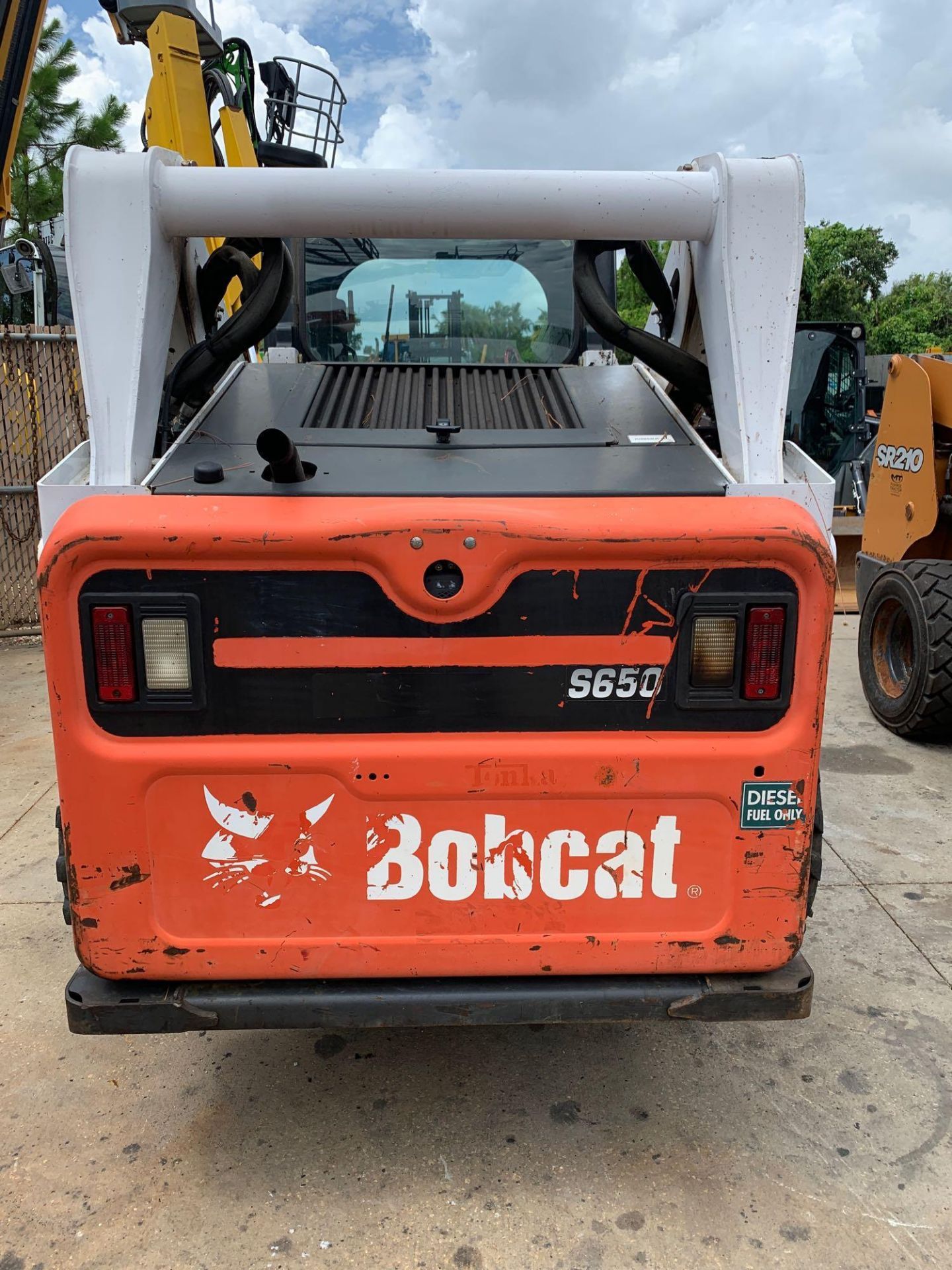 2013 BOBCAT S650 SKID STEER, TIER 4, ENCLOSED CAB, DIESEL, HEAT, A/C, HIGH FLOW AUXILIARY HYDRAULICS - Image 5 of 5