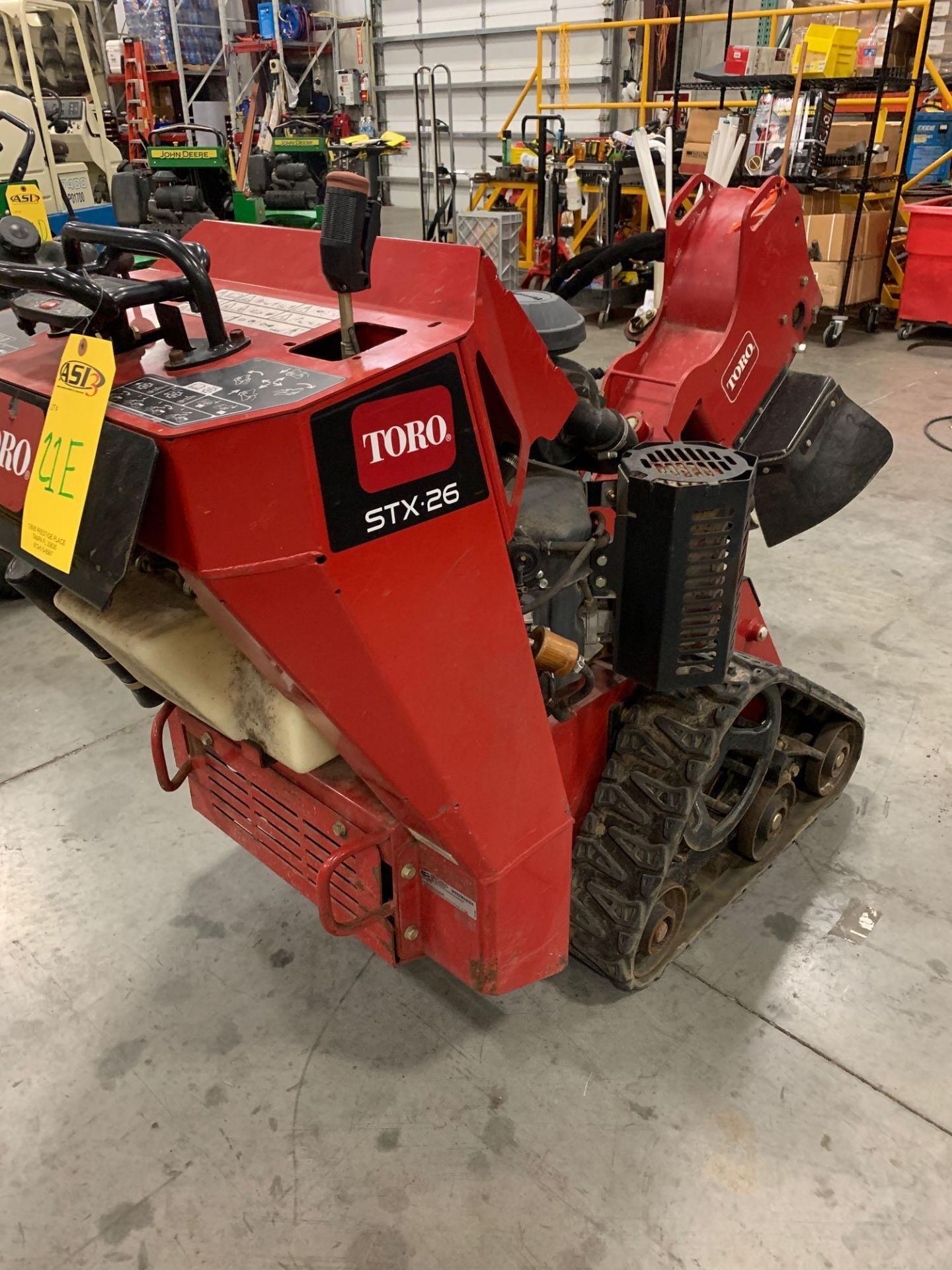 TORO STX26 STUMP GRINDER, RUBBER TRACKS - Image 4 of 7