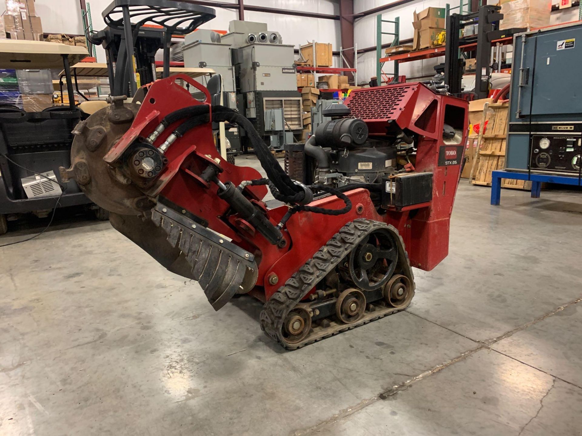 TORO STX26 STUMP GRINDER, RUBBER TRACKS - Image 2 of 7