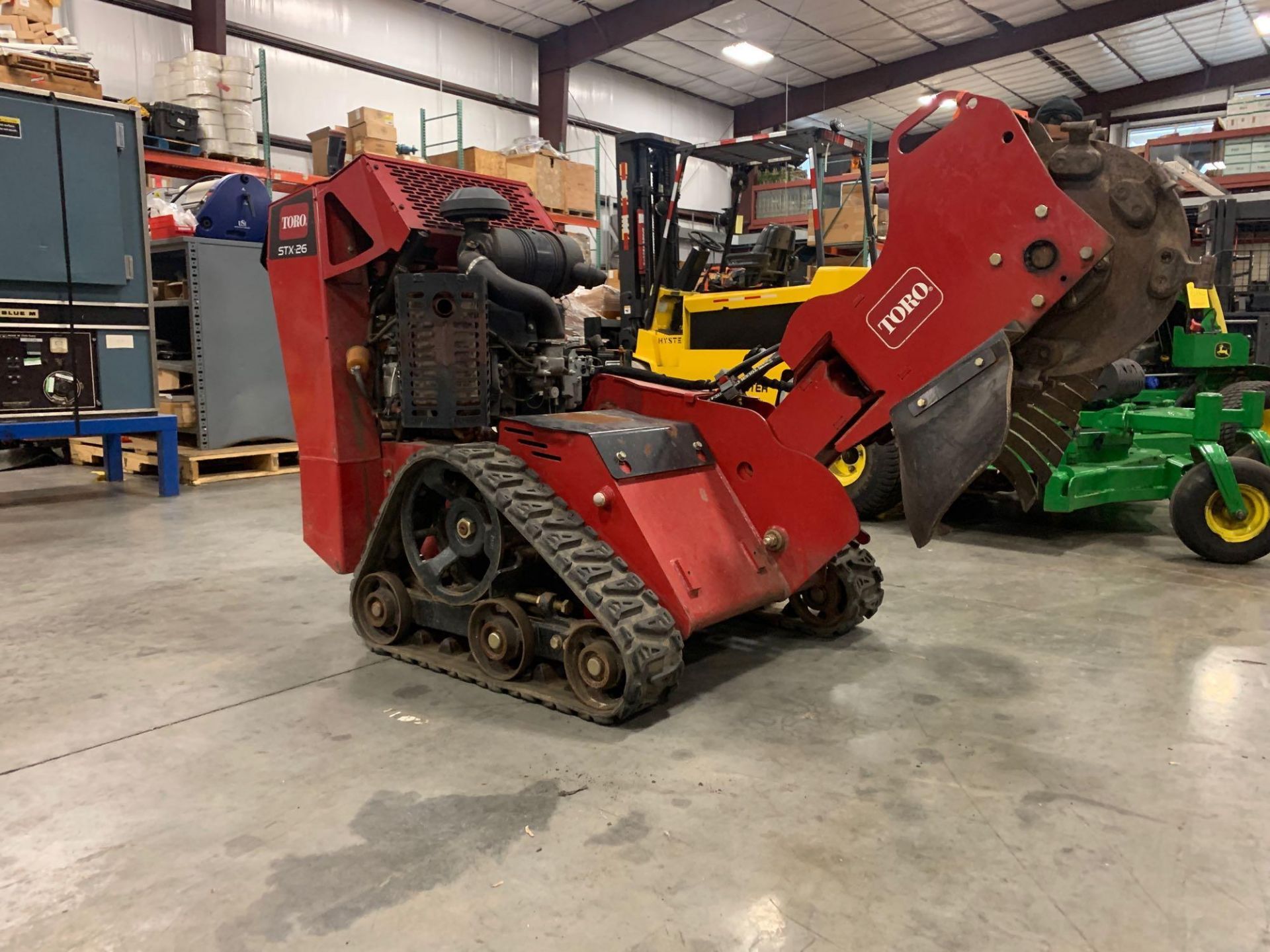 TORO STX26 STUMP GRINDER, RUBBER TRACKS