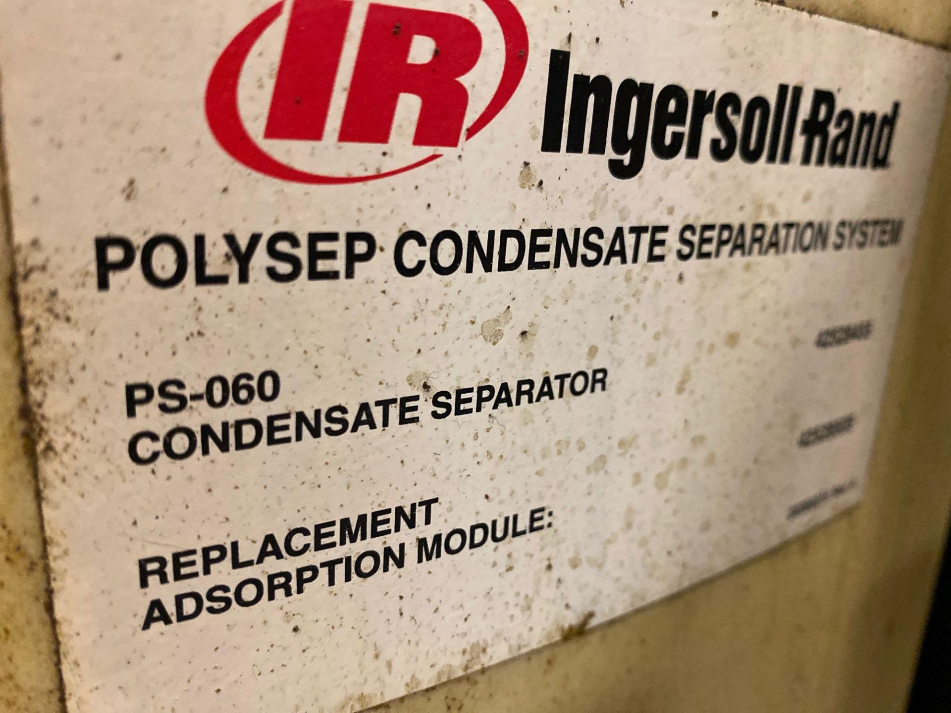 INGERSOLL RAND MDL UNI-15-150-L AIR COMPRESSOR SYSTEM, AIR DRYER, POLYSEP CONDENSATE SEPERATION SYST - Image 7 of 8