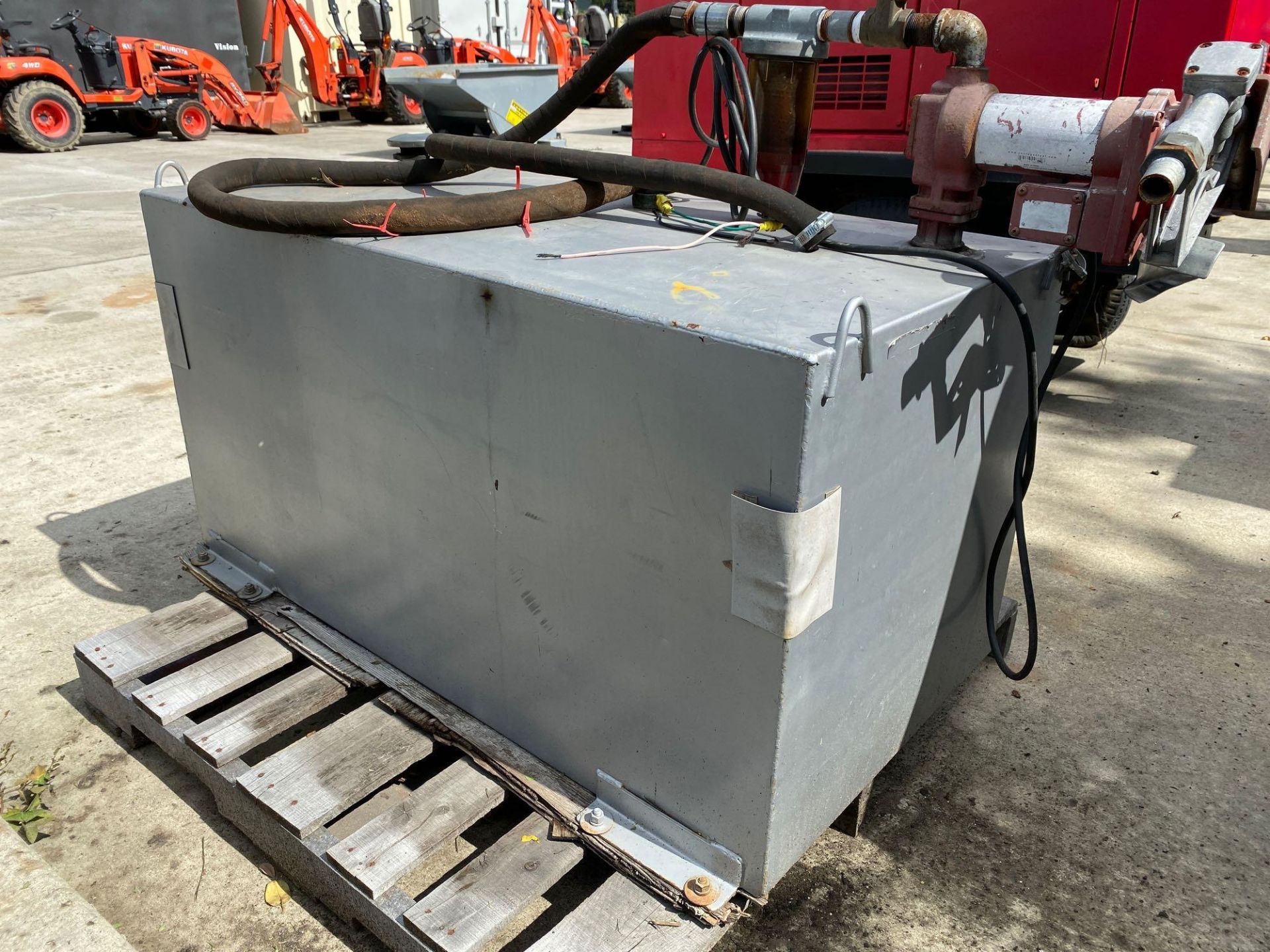 DIESEL TANK WITH PUMP APPROXIMATELY 110GALLON - Image 3 of 4