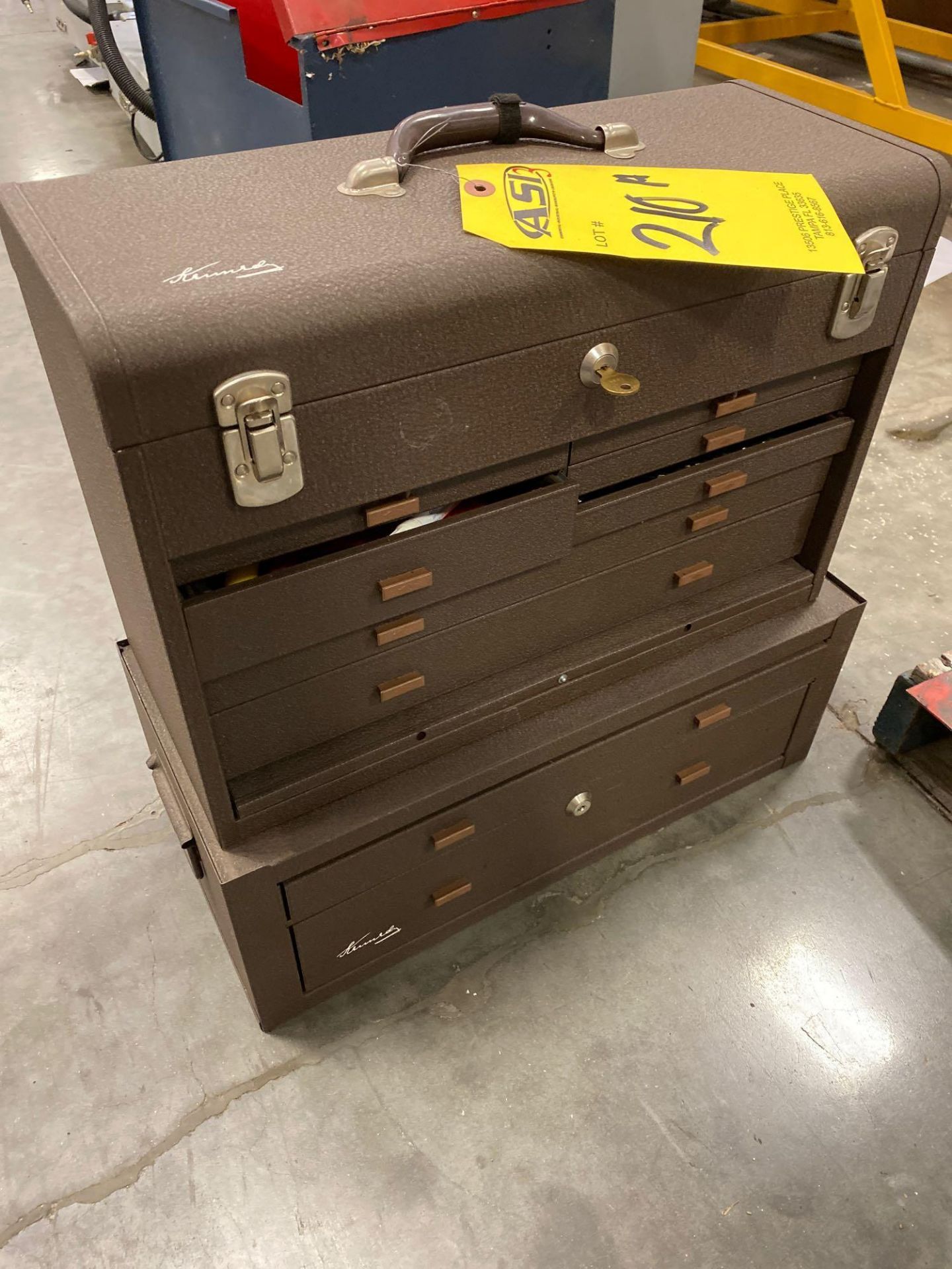 KENNEDY TOOL BOXES WITH CONTENTS