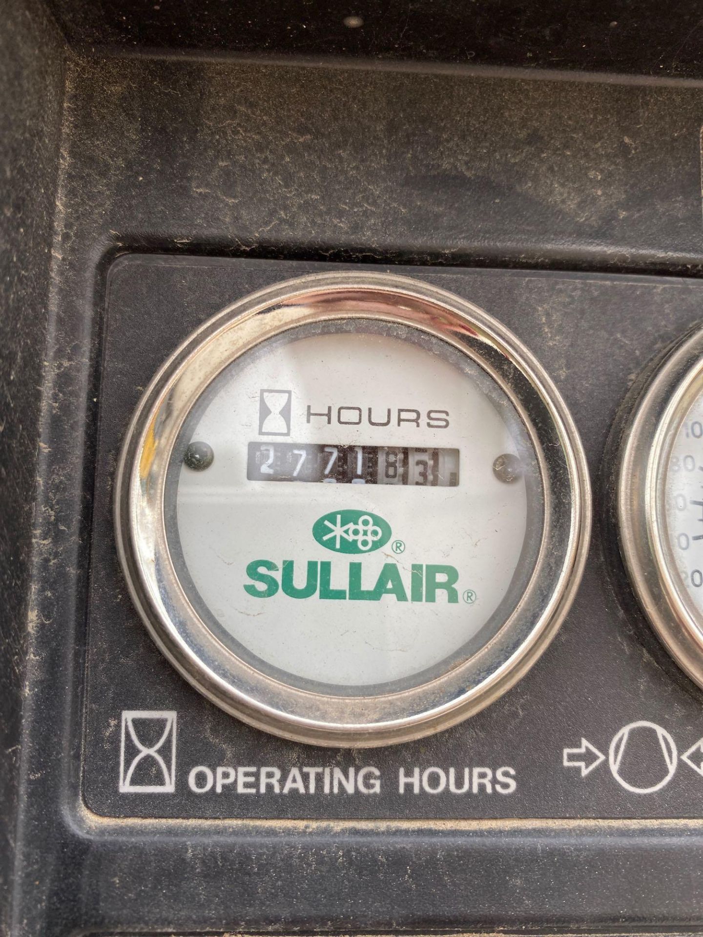 SULLAIR 185 TRAILER MOUNTED AIR COMPRESSOR, TURNS OVER, WOULDN'T START, 49 HP - Image 12 of 12
