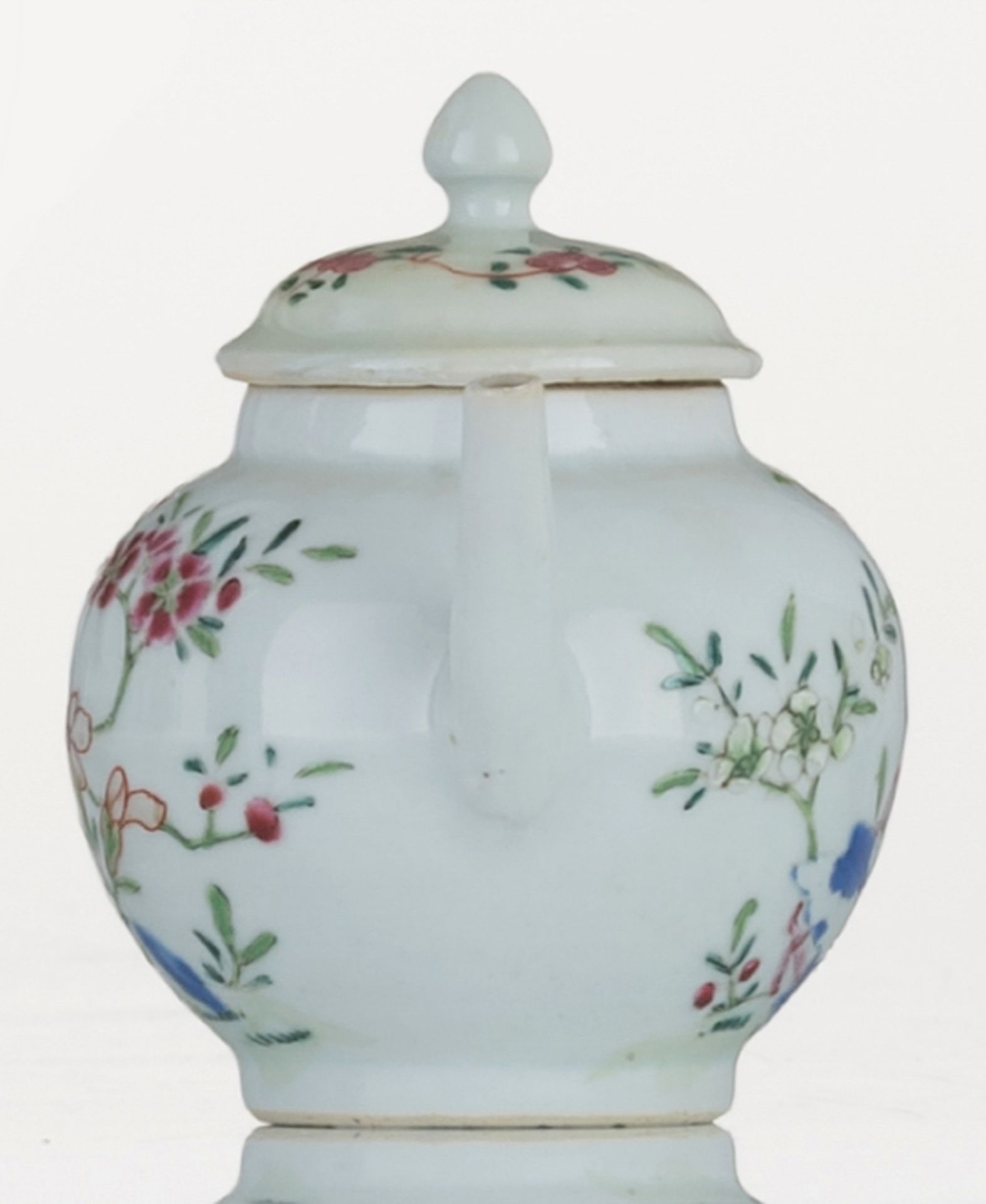 A lot of Chinese porcelain tableware, later 18thC and 19thC, H 3,2 - 11 cm - Bild 9 aus 11