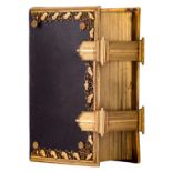 Statenbijbel, 'Bijbel-compagnie Amsterdam-Haarlem 1853', with a leather binding and gilt edges, late