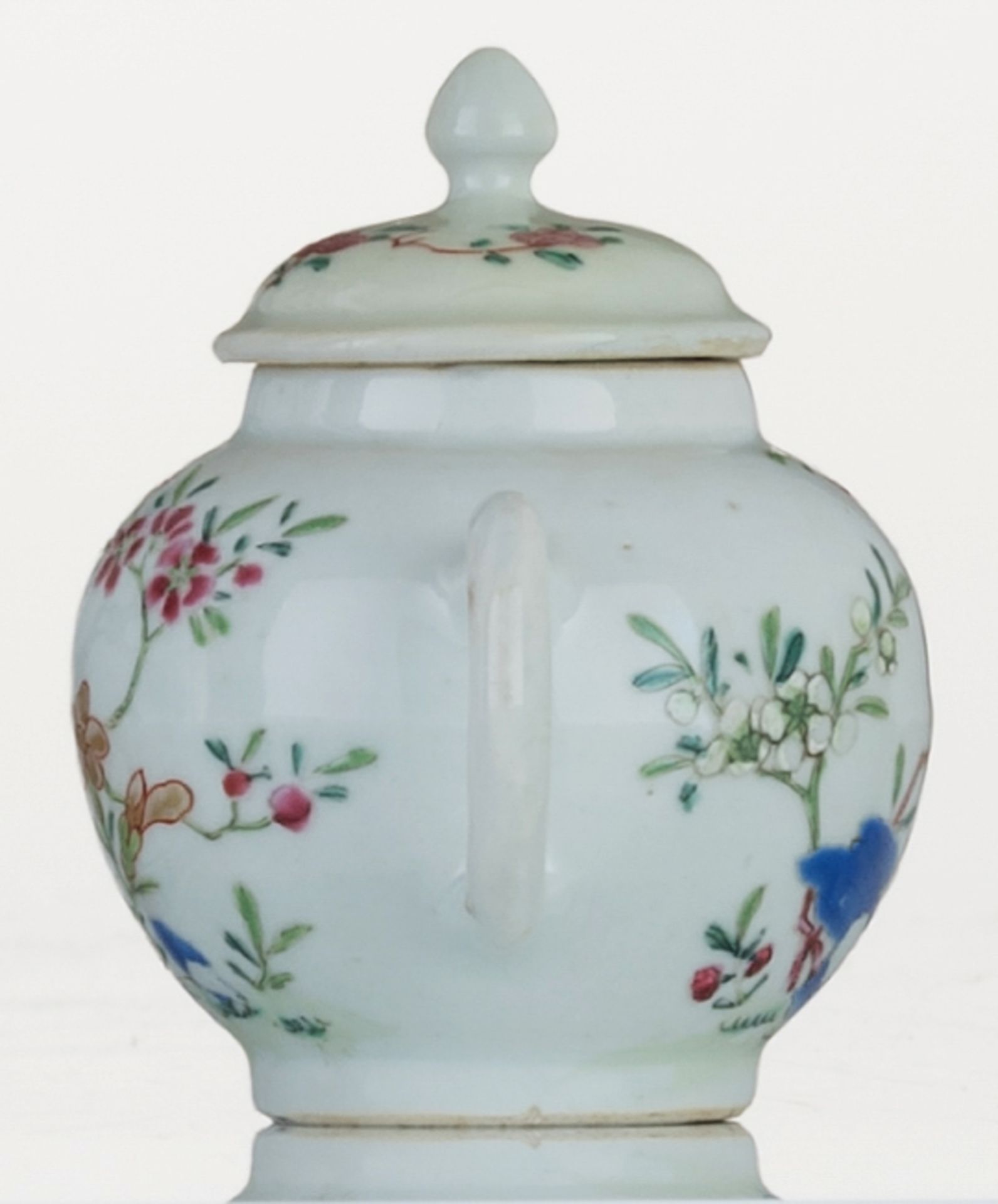 A lot of Chinese porcelain tableware, later 18thC and 19thC, H 3,2 - 11 cm - Bild 7 aus 11