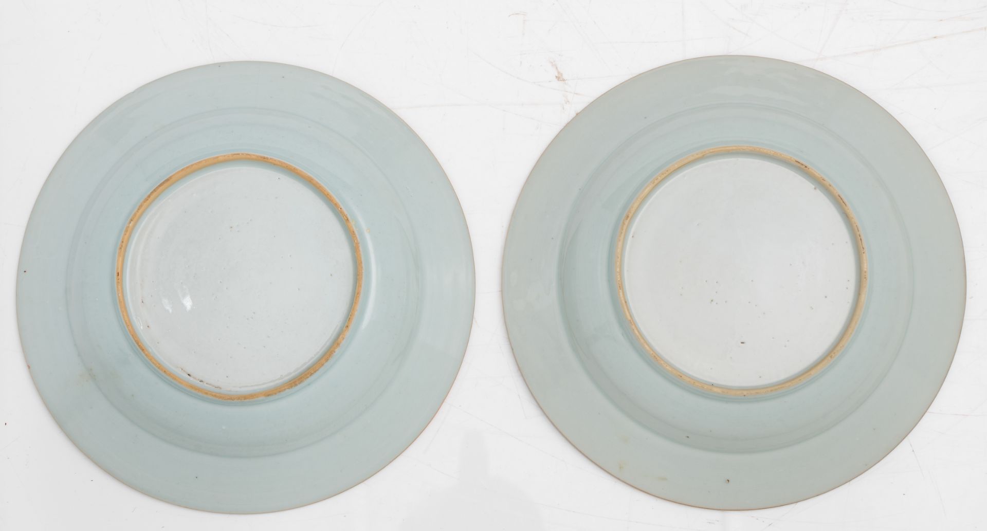 A lot of 35 Chinese Imari porcelain dishes, second quarter of the 18thC, ø 22 - 28 cm - Bild 15 aus 15