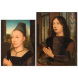 Gilleman L., the portrait of Maarten van Nieuwenhove; added (by the same author), the portrait of